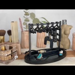 Earring Rack with Catchall Tray